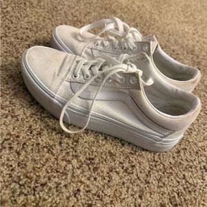 Vans Women's White Sneakers